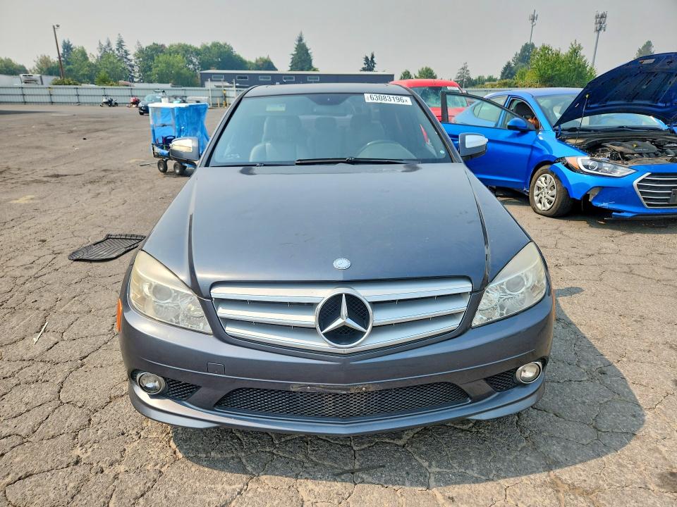 2008 Mercedes-benz C class VIN WDDGF54X98F173967 COPART salvage auction — MINOR DENT/SCRATCHES, CA - CERTIFICATE OF TITLE, sold $300 on 2026-08-10 (photo 5)