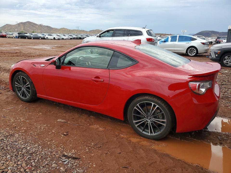 2015 Scion Fr-s VIN JF1ZNAA14F9711622 COPART salvage auction — SIDE, AZ - CERT OF TITLE - SALVAGE, sold $3,350 on 2026-09-08 (photo 2)