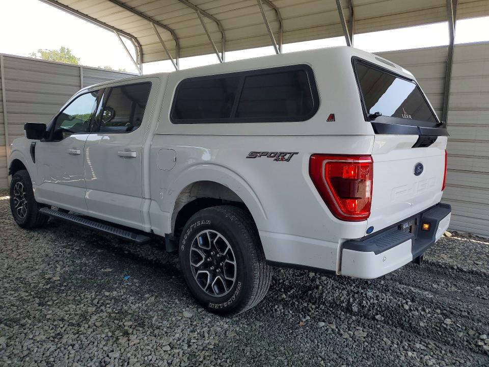 2021 Ford F-150 lightning VIN 1FTFW1E57MKF05787 COPART salvage auction — FRONT END, Sc - Certificate Of Title, sold $17,000 on 2026-09-08 (photo 2)