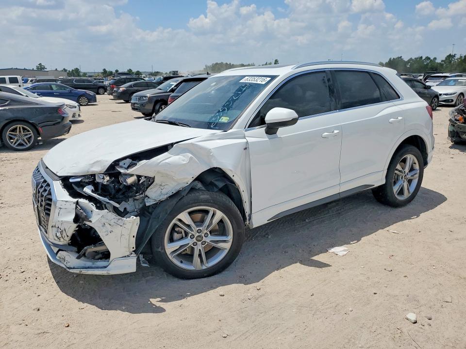 2024 Audi Q3 VIN WA1EECF35R1041557 — COPART salvage auction photo