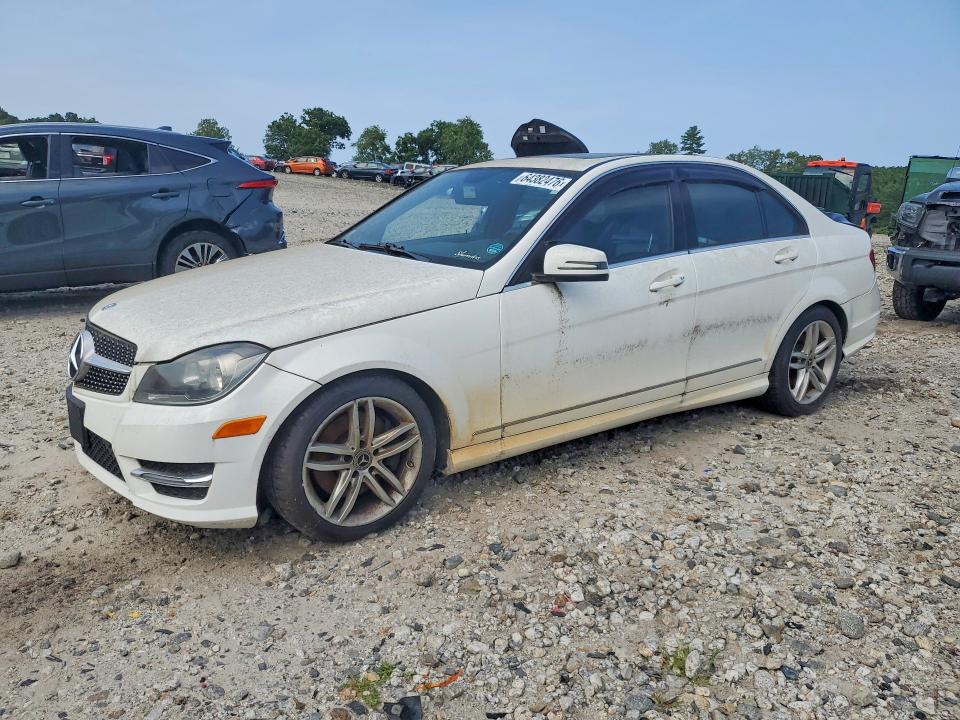 2013 Mercedes-benz C-klasse VIN WDDGF8AB9DR293349 COPART salvage auction — SIDE, Ma - Certificate Of Title, sold $825 on 2026-08-19 (photo 1)