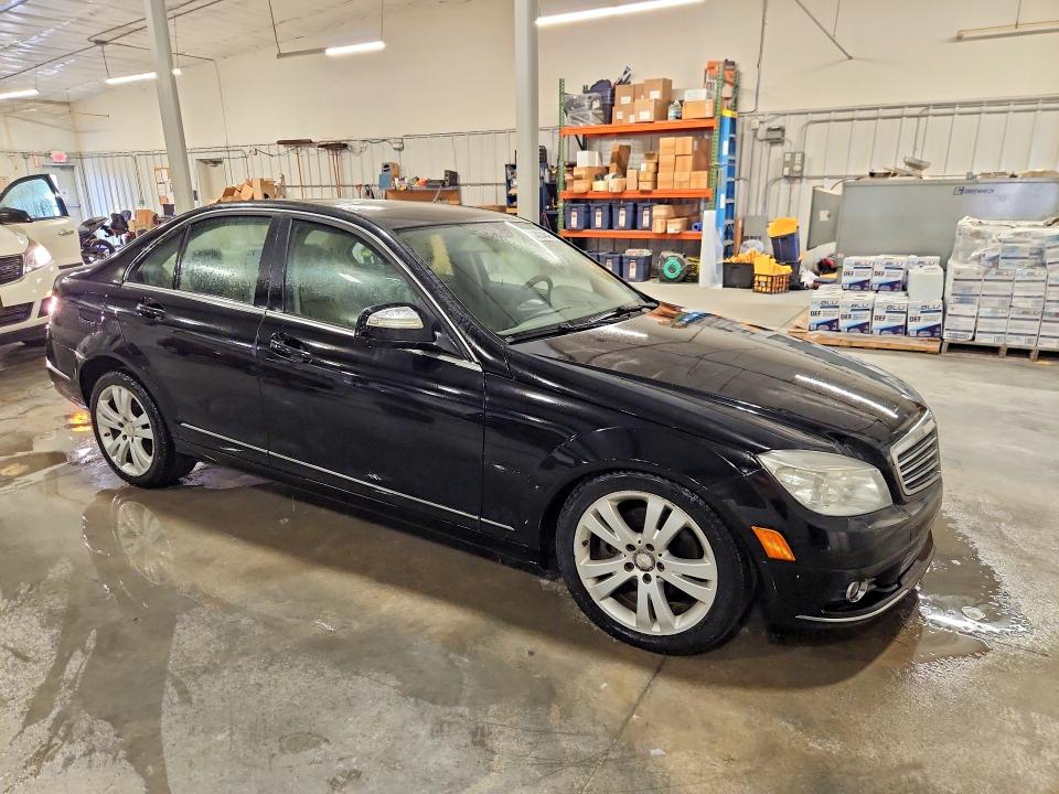 2009 Mercedes-benz C class VIN WDDGF81XX9R046618 COPART salvage auction — HAIL, MN - CERTIFICATE OF TITLE, sold $600 on 2026-08-17 (photo 4)