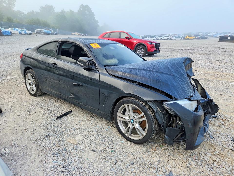 2018 BMW 4er VIN WBA4W9C55JAC09273 COPART salvage auction — FRONT END, Tn - Salvage Certificate, sold $3,600 on 2026-08-20 (photo 4)
