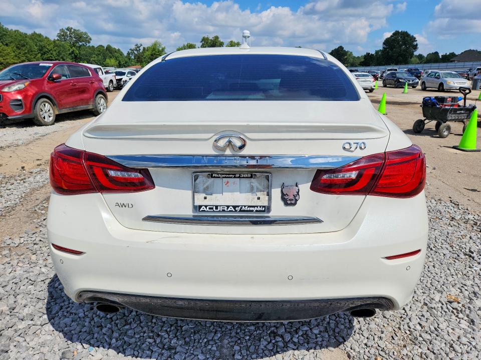 2015 Infiniti Q70 VIN JN1BY1AR5FM560976 COPART salvage auction — MECHANICAL, Ms - Cert Of Title-Rebuilt, sold $850 on 2026-08-28 (photo 6)