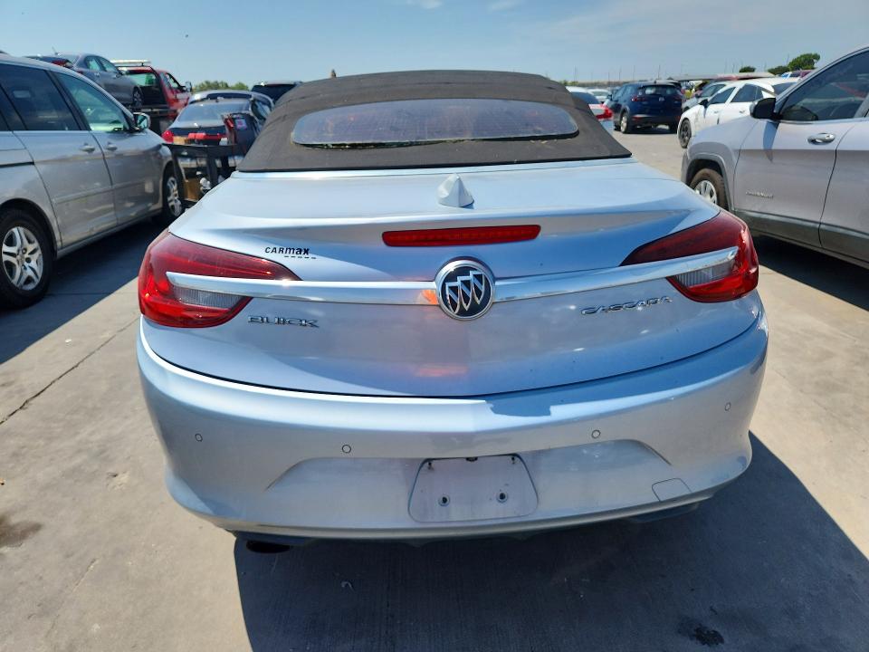 2016 Buick Cascada VIN W04WT3N55GG093763 COPART salvage auction — FRONT END, TX - CERTIFICATE OF TITLE, sold $2,400 on 2026-09-18 (photo 6)