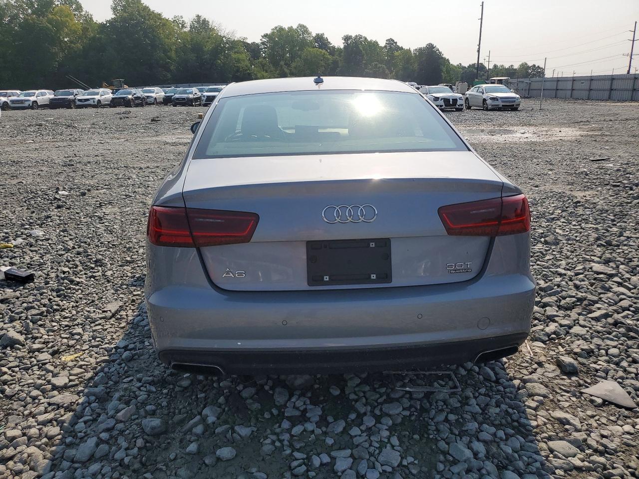 2017 Audi A6 VIN WAUH2AFC9HN016360 COPART salvage auction — Mechanical, NC - DEALER ONLY CLEAN TITLE (P), sold $2,600 on 2026-09-15 (photo 6)