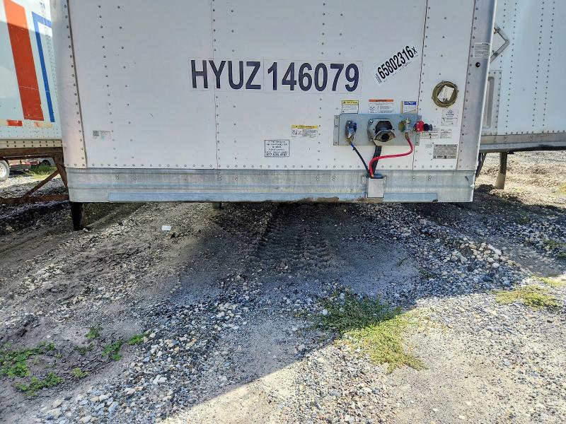 2025 Hyun Trailer VIN 3H3V532K2SS146079 COPART salvage auction — ROOF, TX - SALVAGE VEHICLE TITLE, sold $11,200 on 2026-09-01 (photo 9)