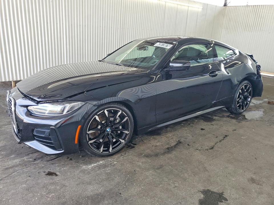 2027 BMW 4er VIN WBA63DA01VCY49029 COPART salvage auction — REAR END, Fl - Certificate Of Destruction, sold $8,500 on 2026-08-31 (photo 1)