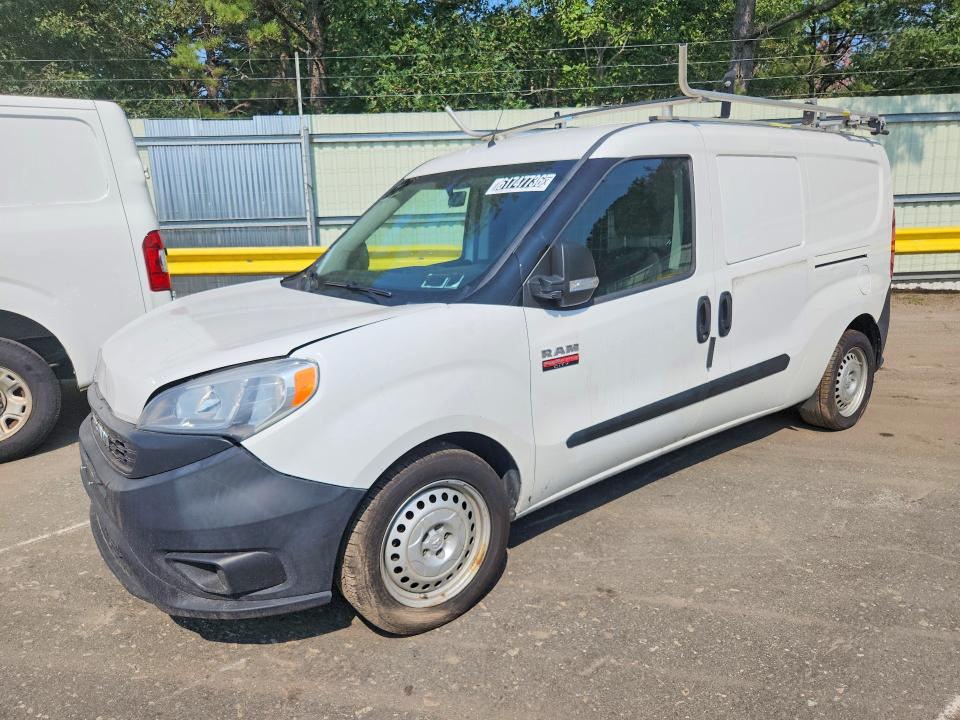 2021 Ram Promaster city VIN ZFBHRFAB7M6T36519 COPART salvage auction — FRONT END, Ny - Certificate Of Title, sold $3,250 on 2026-08-18 (photo 1)