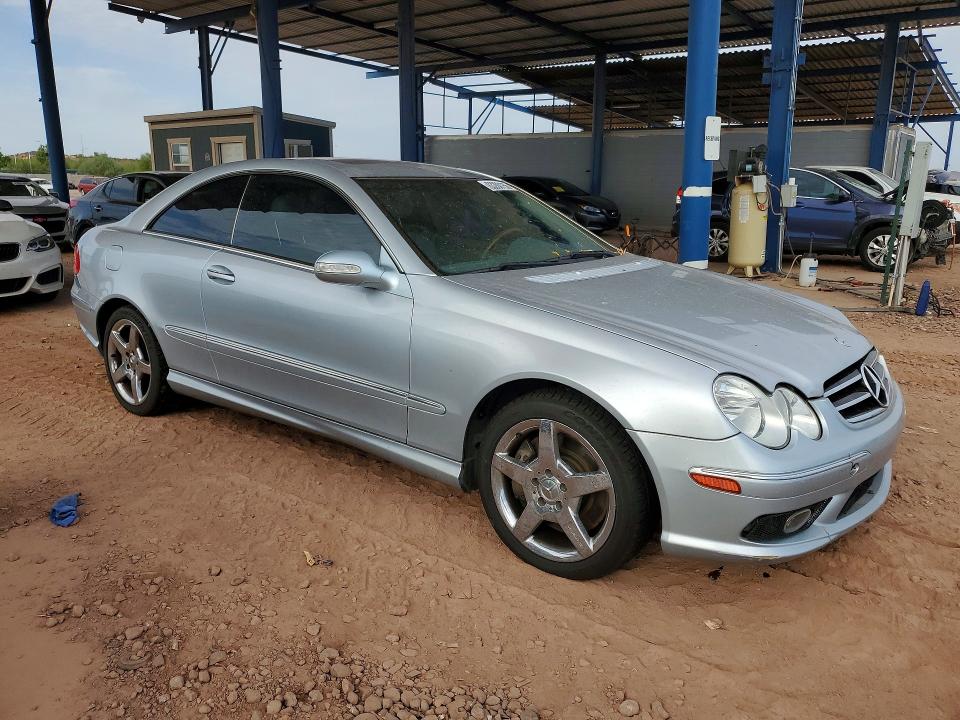 2005 Mercedes-benz Clk-class VIN WDBTJ75J15F149346 COPART salvage auction — MECHANICAL, AZ - CERTIFICATE OF TITLE, sold $225 on 2026-08-18 (photo 4)