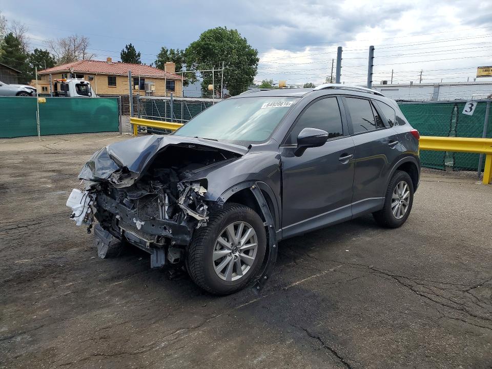 2016 Mazda Cx-5 VIN JM3KE4CY8G0826938 COPART salvage auction — FRONT END, Co - Public - Salvage Title, sold $1,400 on 2026-09-08 (photo 1)