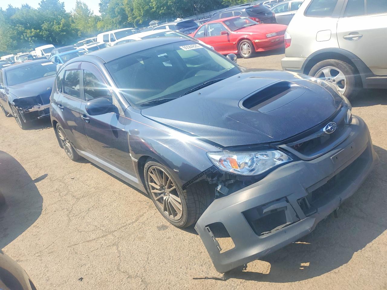 2013 Subaru Impreza VIN JF1GR7E67DG204923 COPART salvage auction — Front End, CT - CERTIFICATE OF TITLE, sold $2,450 on 2026-09-17 (photo 4)
