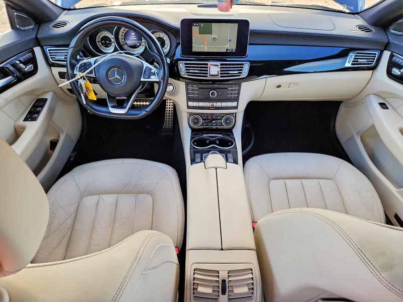 2017 Mercedes-benz Cls-klasse VIN WDDLJ9BB7HA198441 COPART salvage auction — FRONT END, Tx - Salvage Vehicle Title, sold $10,300 on 2026-08-25 (photo 8)