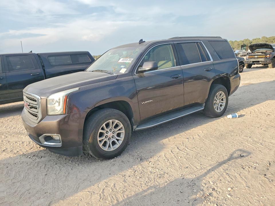 2015 Gmc Yukon VIN 1GKS2BKC8FR532255 COPART salvage auction — MECHANICAL, Tx - Certificate Of Title, sold $3,800 on 2026-09-05 (photo 1)