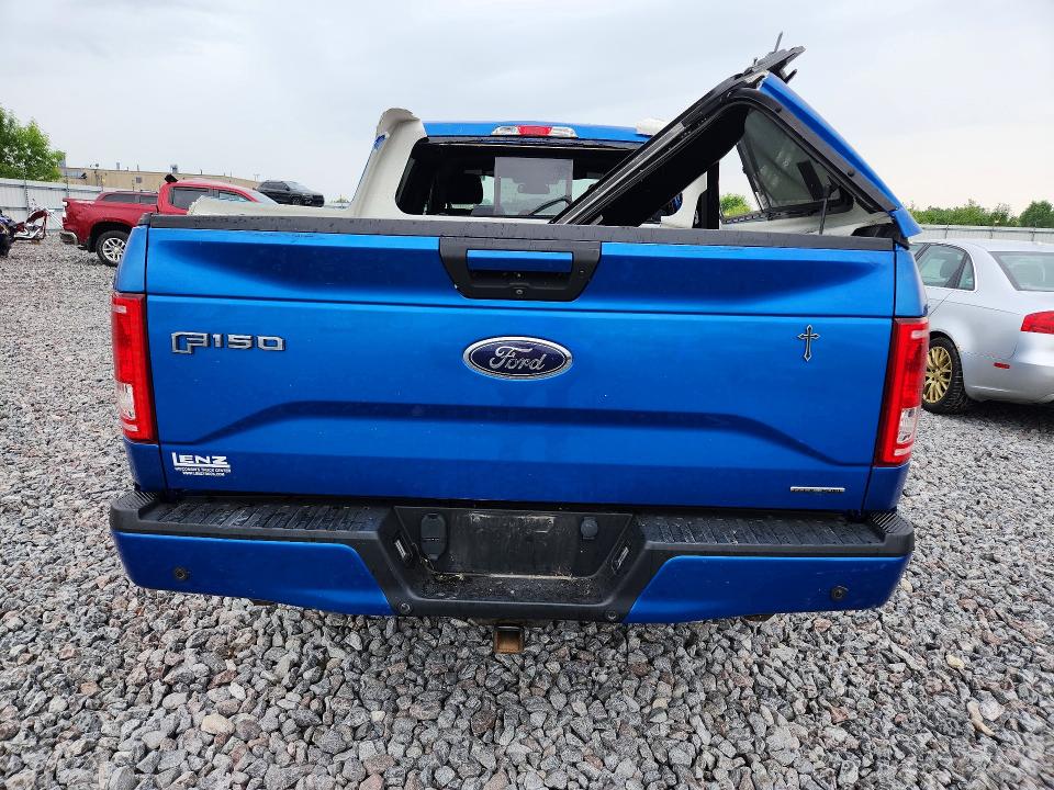 2016 Ford F-150 VIN 1FTFW1EF1GKF36322 COPART salvage auction — SIDE, WI - CERTIFICATE OF TITLE, sold $7,400 on 2026-09-04 (photo 6)