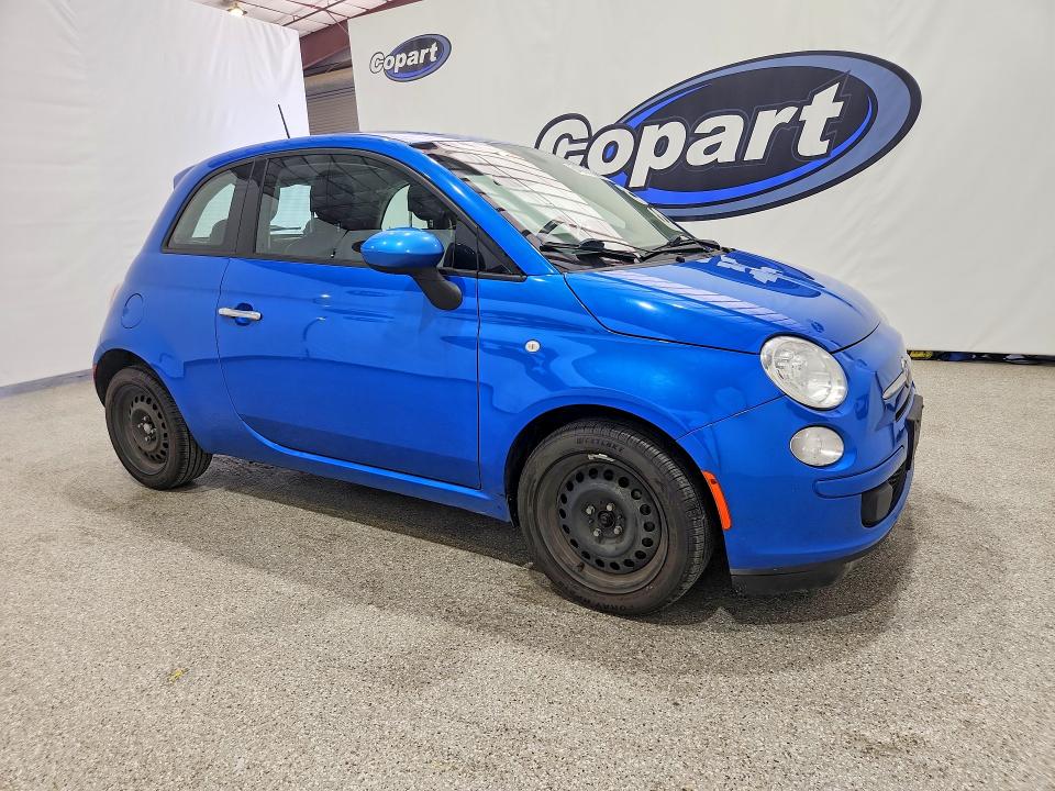 2016 Fiat 500 VIN 3C3CFFAR7GT184432 COPART salvage auction — MINOR DENT/SCRATCHES, Ca - Dis/Dlr/Exp Only Clean Title, sold $750 on 2026-08-14 (photo 4)