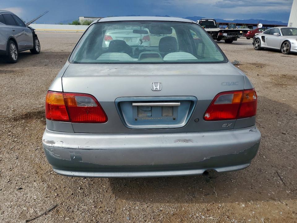 1999 Honda Civic VIN 2HGEJ8645XH526613 COPART salvage auction — MECHANICAL, AZ - CERT OF TITLE-RESTORED SALVAGE, sold $175 on 2026-08-28 (photo 6)