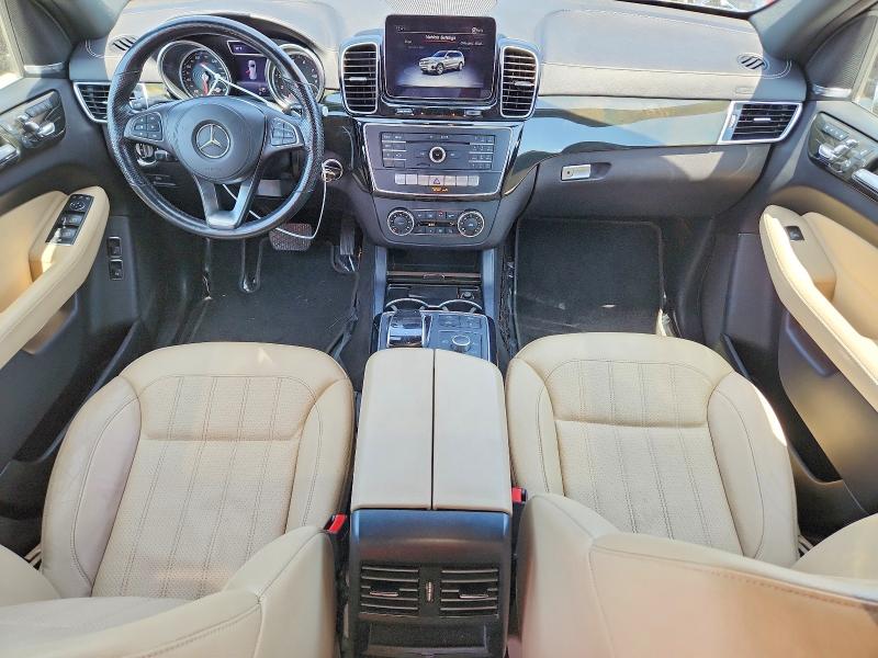 2018 Mercedes-benz Gls-klasse VIN 4JGDF6EE3JB149527 COPART salvage auction — FRONT END, Tx - Salvage Vehicle Title, sold $9,900 on 2026-08-24 (photo 8)