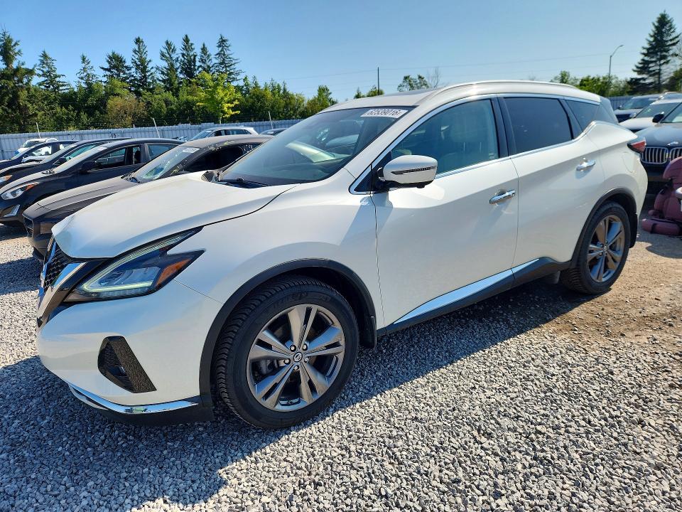 2019 Nissan Murano VIN 5N1AZ2MS8KN116534 — COPART salvage auction photo