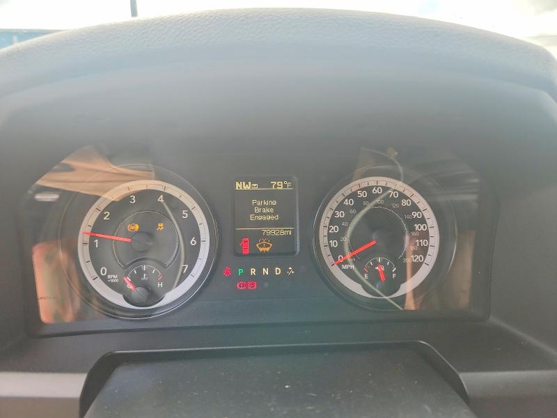 2018 Ram 1500 VIN 1C6RR7LT9JS107220 COPART salvage auction — FRONT END, AK - CERTIFICATE OF VEHICLE TITLE, sold $10,700 on 2026-08-11 (photo 9)