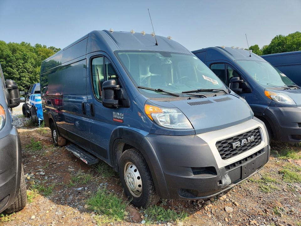 2020 Ram Promaster 3500 VIN 3C6URVJG4LE128762 COPART salvage auction — MECHANICAL, Pa - Cert Of Title, sold $2,000 on 2026-09-07 (photo 4)