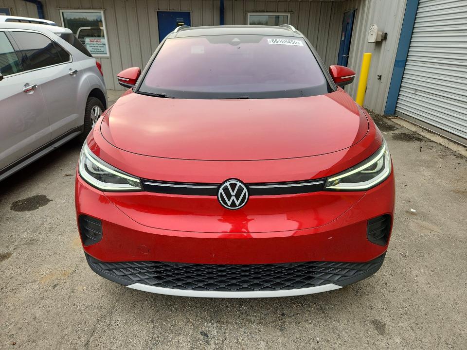 2021 Volkswagen Id.4 VIN WVGUNPE2XMP064688 COPART salvage auction — REAR END, Wa - Cert Of Ownership-Rebuilt, sold $12,500 on 2026-08-31 (photo 5)