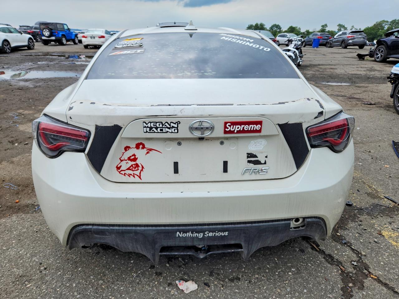 2013 Scion Fr-s VIN JF1ZNAA17D1707768 COPART salvage auction — Front End, WV - CERTIFICATE OF TITLE, sold $1,050 on 2026-09-09 (photo 6)