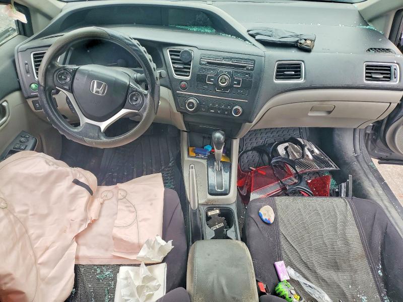 2014 Honda Civic VIN 2HGFB2F58EH543202 COPART salvage auction — SIDE, Pa - Certificate Of Salvage, sold $800 on 2026-09-09 (photo 8)