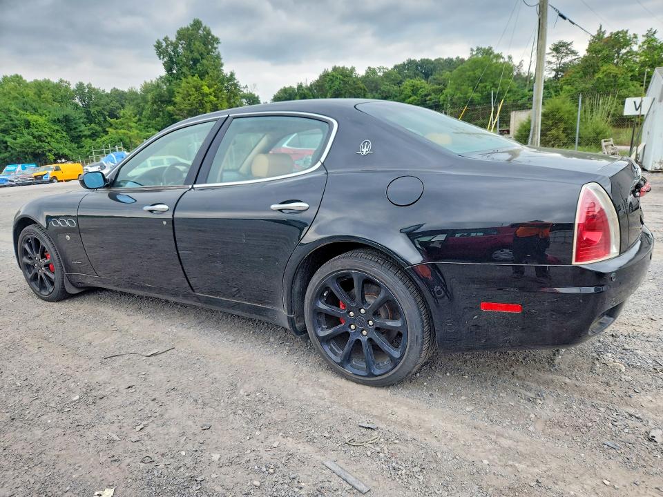 2005 Maserati Quattroporte VIN ZAMCE39A350018104 COPART salvage auction — MECHANICAL, Pa - Cert Of Title, sold $525 on 2026-08-24 (photo 2)