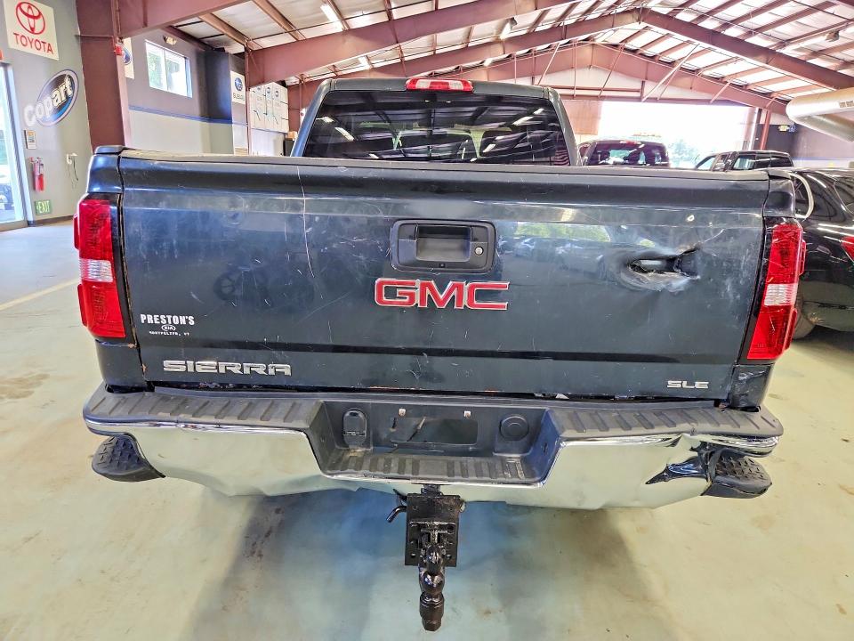 2018 Gmc SIERRA VIN 1GTV2MEH5JZ168686 COPART salvage auction — REAR END, VT - CERTIFICATE OF TITLE (P), sold $7,100 on 2026-08-31 (photo 6)