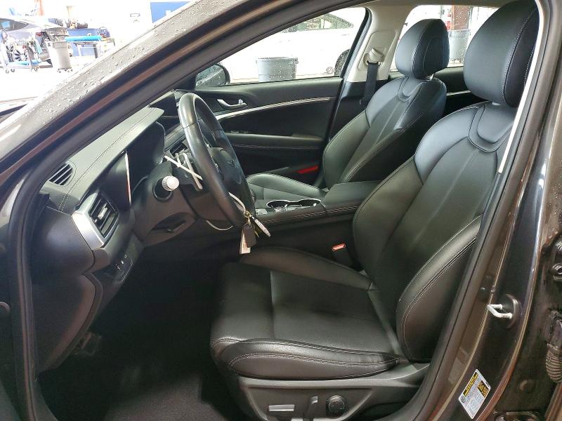 2025 Genesis G70 VIN KMTG34SC5SU157878 COPART salvage auction — FRONT END, VA - CERTIFICATE OF TITLE, sold $19,600 on 2026-09-02 (photo 7)