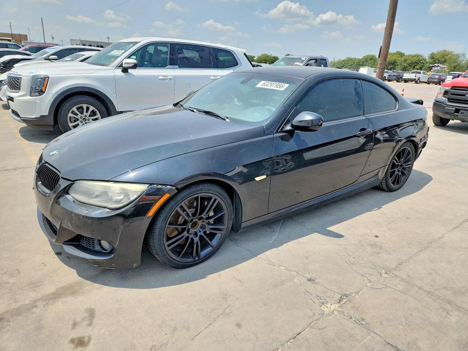 2012 BMW 3 series VIN WBAKG7C57CE802974 COPART salvage auction — REAR END, TX - SALVAGE VEHICLE TITLE, sold $200 on 2026-08-20 (photo 1)