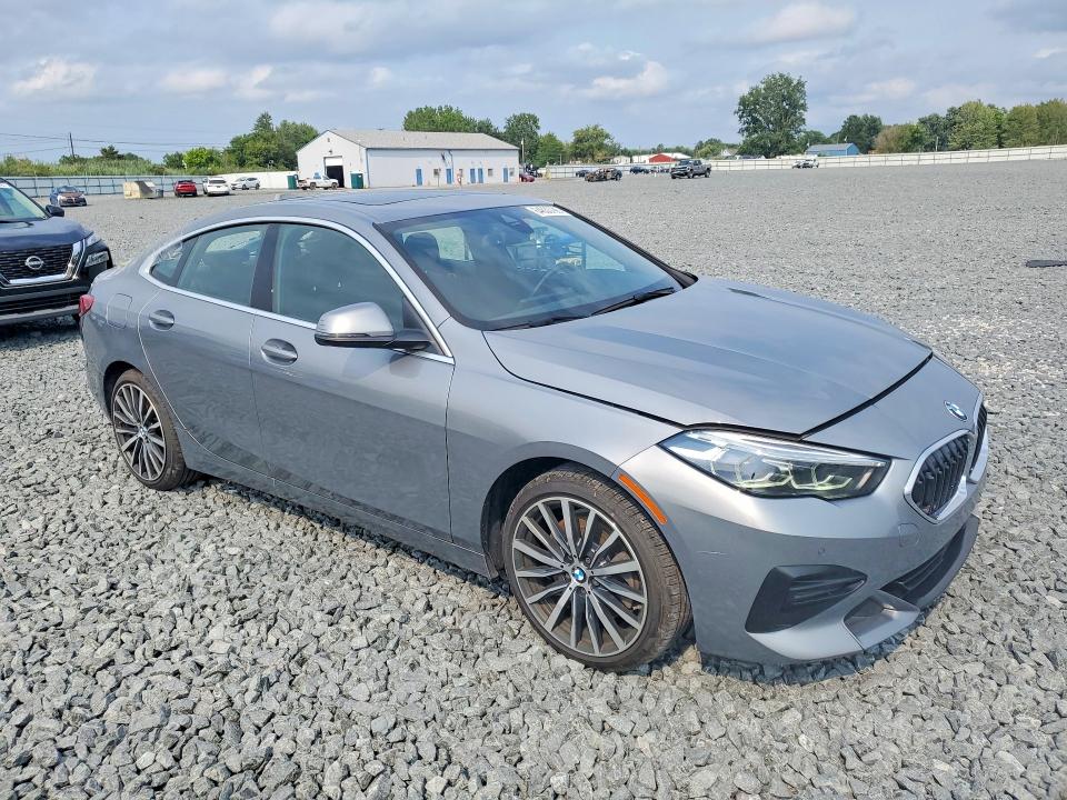 2022 BMW 2er VIN WBA73AK05N7J96005 COPART salvage auction — HAIL, Oh - Cert Of Title-Salvage, sold $9,200 on 2026-08-20 (photo 4)