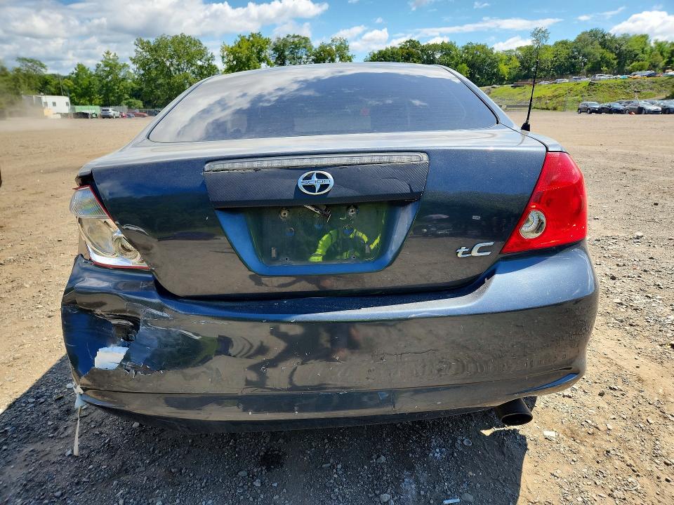 2007 Scion Tc VIN JTKDE177270202238 COPART salvage auction — REAR END, NY - MV-907A SALVAGE CERTIFICATE, sold $350 on 2026-08-31 (photo 6)