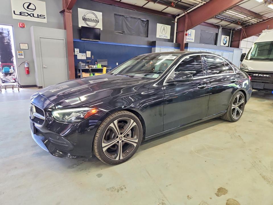 2022 Mercedes-benz C-klasse VIN W1KAF4GB6NR040027 — COPART salvage auction photo