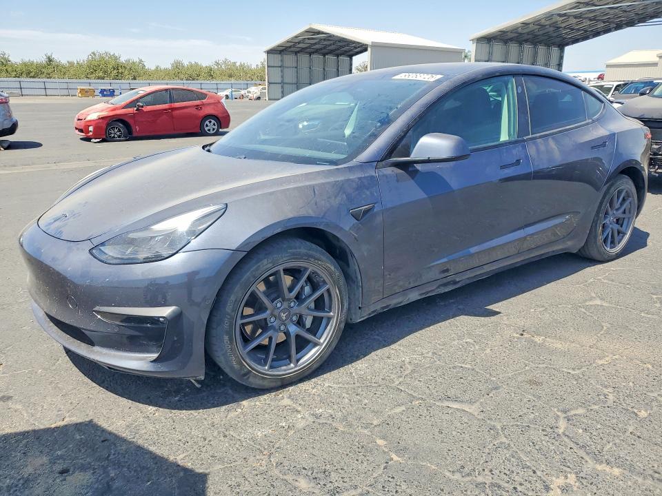 2021 Tesla Model 3 VIN 5YJ3E1EB5MF874835 — COPART salvage auction photo