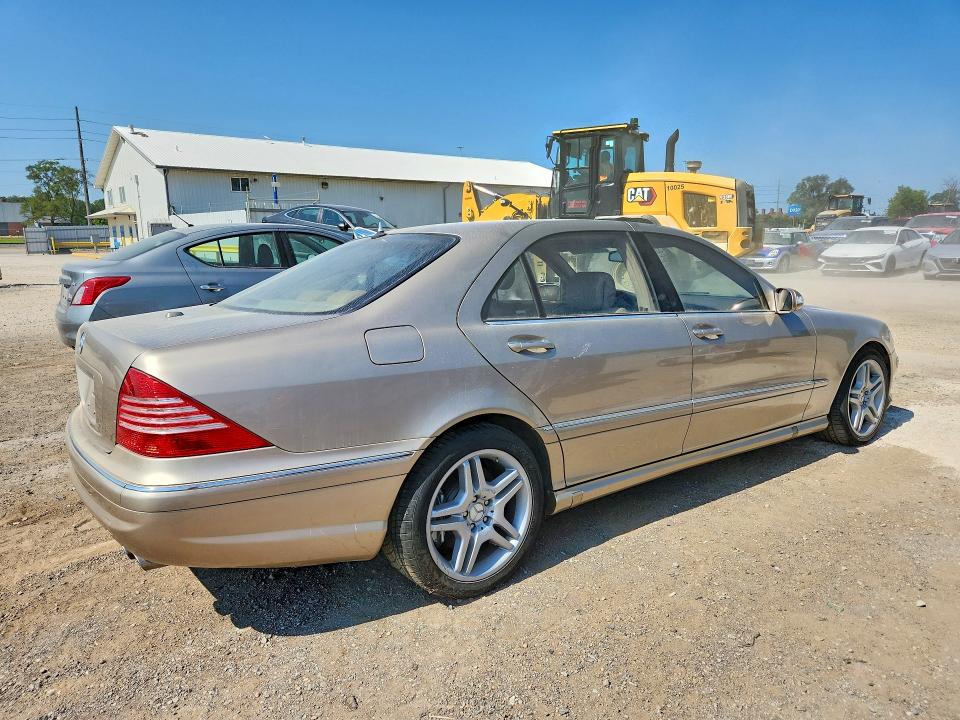 2004 Mercedes-benz S class VIN WDBNG74J14A427747 COPART salvage auction — MECHANICAL, IA - CERTIFICATE OF TITLE, sold $0 on 2026-10-06 (photo 3)