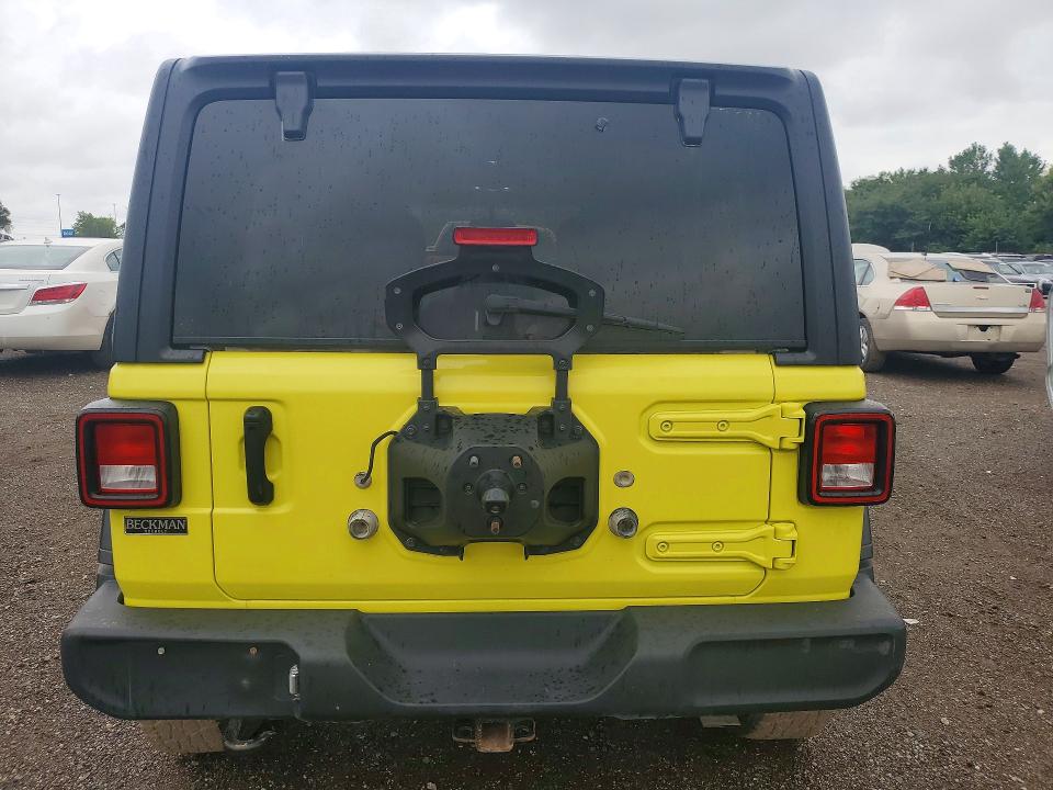 2023 Jeep Wrangler / VIN 1C4HJXKN3PW611892 COPART salvage auction — MINOR DENT/SCRATCHES, IA - CERTIFICATE OF TITLE (P), sold $14,100 on 2026-08-26 (photo 6)