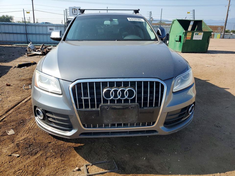 2016 Audi Q5 VIN WA1L2AFP8GA027995 COPART salvage auction — REAR END, Co - Salvage Title, sold $2,400 on 2026-08-27 (photo 5)