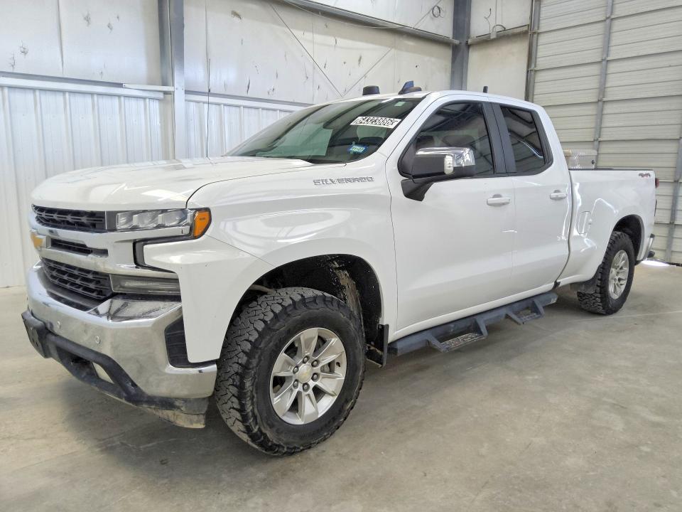2019 Chevrolet Silverado 1500 VIN 1GCRYDEDXKZ350253 — COPART salvage auction photo