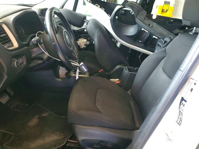 2017 Jeep Renegade VIN ZACCJABB6HPF51599 COPART salvage auction — FRONT END, Ky - Cert Of Title-Salvage, sold $2,250 on 2026-08-10 (photo 7)