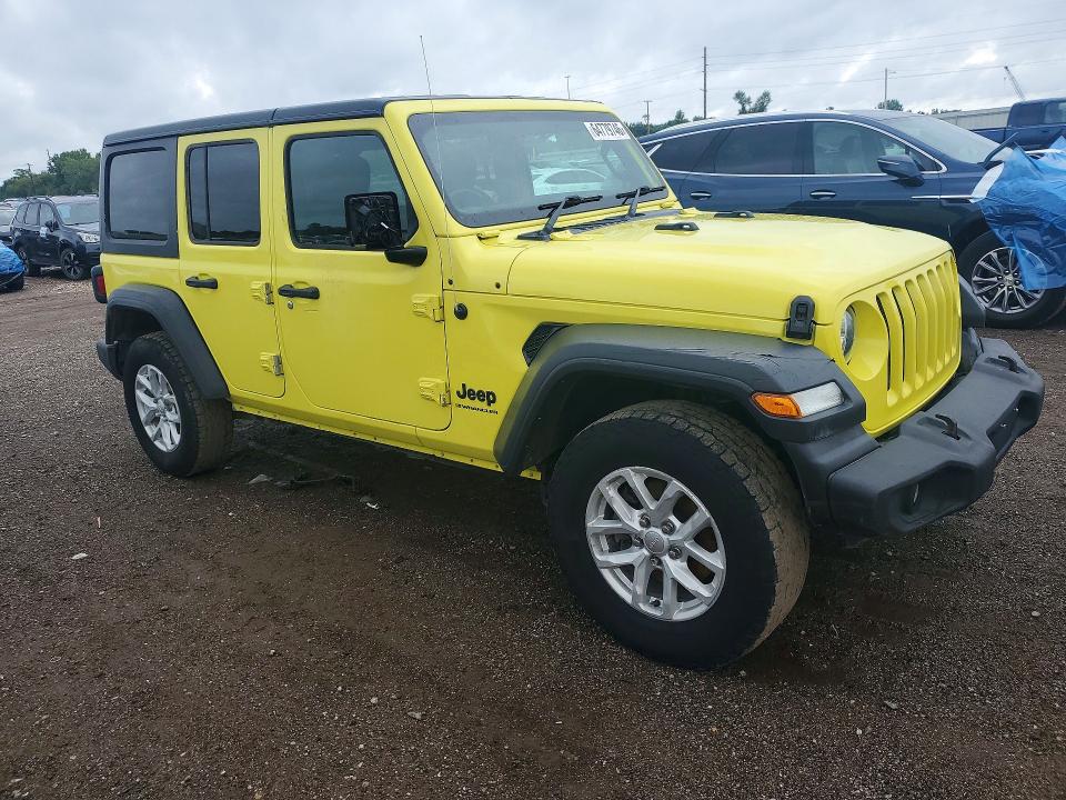 2023 Jeep Wrangler / VIN 1C4HJXKN3PW611892 COPART salvage auction — MINOR DENT/SCRATCHES, IA - CERTIFICATE OF TITLE (P), sold $14,100 on 2026-08-26 (photo 4)