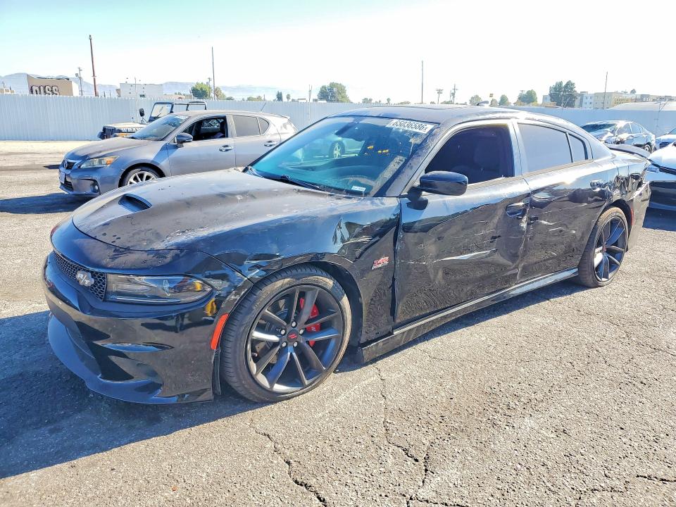 2019 Dodge Charger VIN 2C3CDXCT9KH506221 — COPART salvage auction photo