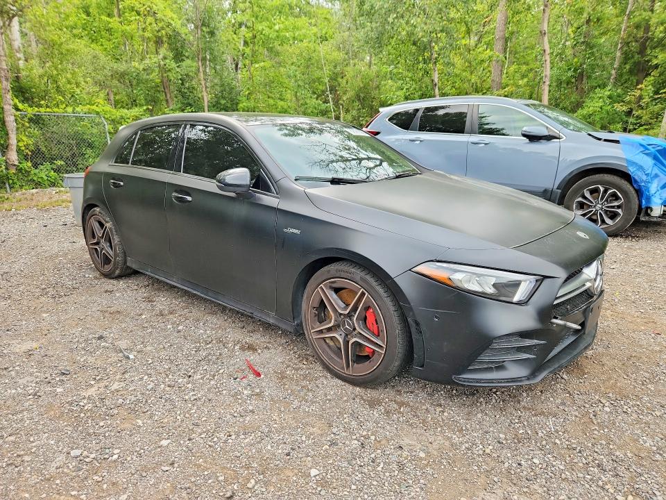 2021 Mercedes-benz A-klasse VIN W1K3F5BB5MJ317981 COPART salvage auction — WATER/FLOOD, On - Permit Irrepairable, sold $7,300 on 2026-08-13 (photo 4)