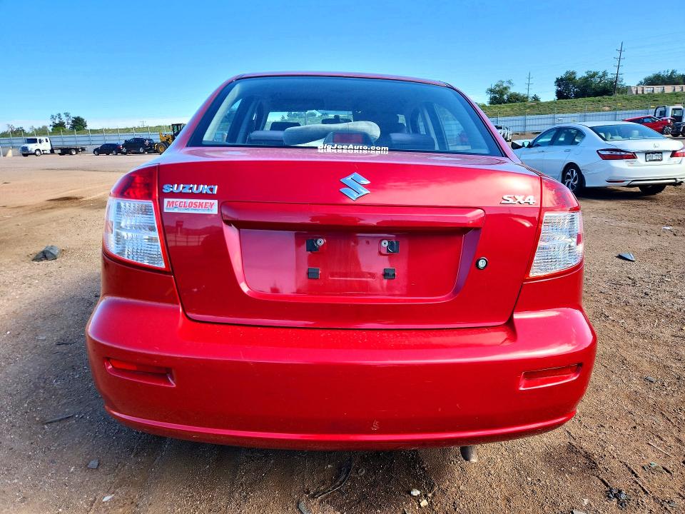 2013 Suzuki Sx4 VIN JS2YC5A39D6100395 COPART salvage auction — FRONT END, CO - SALVAGE TITLE, sold $550 on 2026-09-16 (photo 6)