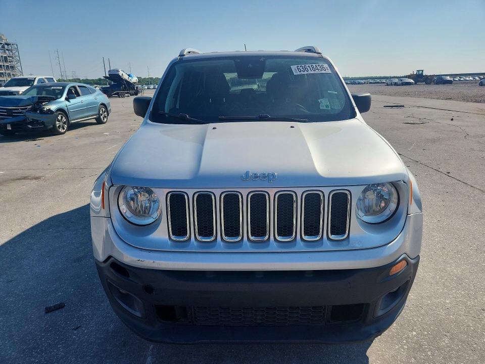 2016 Jeep Renegade VIN ZACCJBDT4GPD05239 COPART salvage auction — FRONT END, La - Certificate Of Title, sold $2,700 on 2026-08-12 (photo 5)