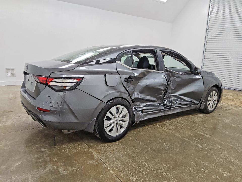 2025 Nissan Sentra VIN 3N1AB8BV0SY253191 COPART salvage auction — SIDE, Ga - Certificate Of Title, sold $7,200 on 2026-08-20 (photo 3)