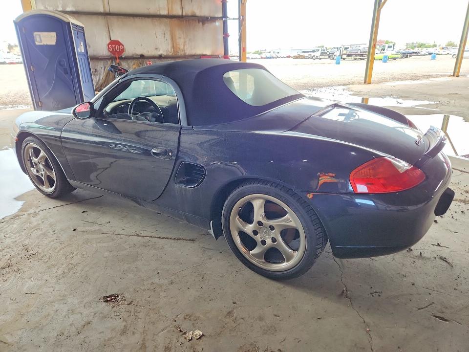 2002 Porsche Boxster VIN WP0CA29822U624277 COPART salvage auction — MINOR DENT/SCRATCHES, Az - Certificate Of Title, sold $5,100 on 2026-10-07 (photo 2)