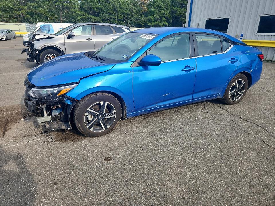 2025 Nissan Sentra VIN 3N1AB8CV7SY374721 — COPART salvage auction photo