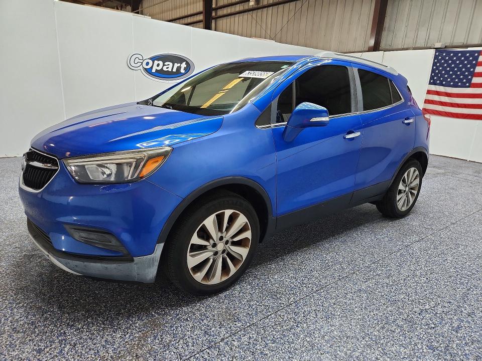 2017 Buick Encore VIN KL4CJASB7HB013286 COPART salvage auction — MINOR DENT/SCRATCHES, VA - CERTIFICATE OF TITLE, sold $2,100 on 2026-09-08 (photo 1)